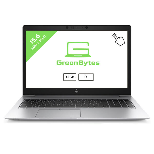 HP Elitebook 850 G6 Voorkant i7 32gb touch